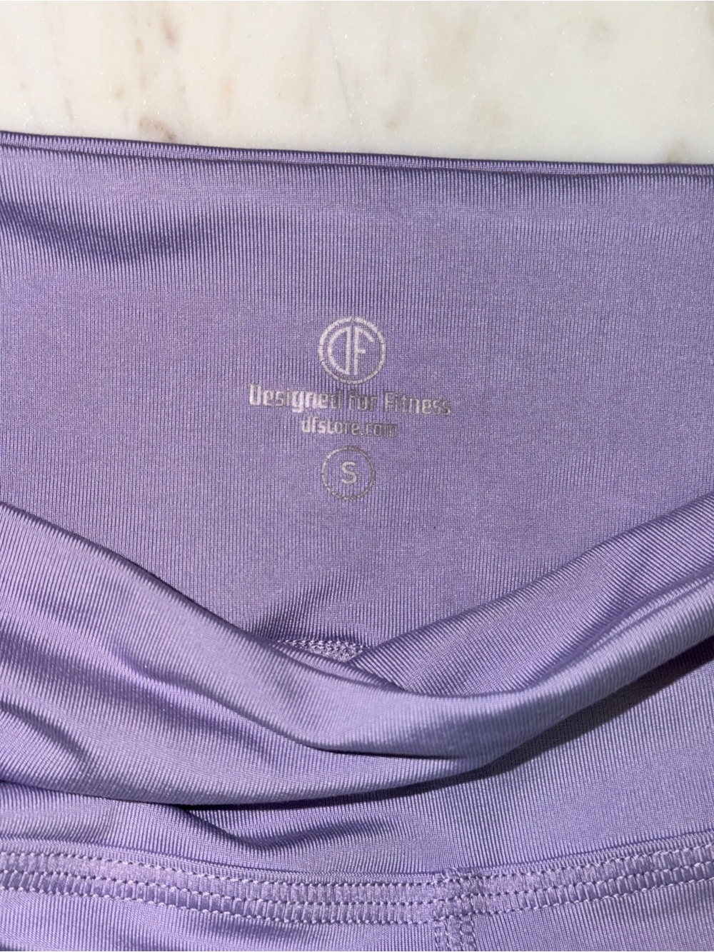 Designed for Fitness Lavender Crop Top & Leggings Activewear Set - S - Picture 13 of 15